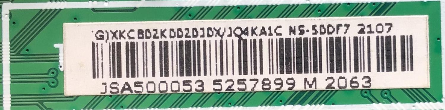 KIT DE TARJETAS PARA TV INSIGNIA / MAIN XKCB02K002 / 715GA715-M01-B00-005G / FUENTE PLTVJY301XXGF / 715G9519-P01-003-003M  / T-CON CV500U2-T01-CB-1 / PANEL TPT500B5-U2T01.D REV:S01AN / DISPLAY CV500U2-T01 / MODELO NS-50DF710NA21 - Imagen 4
